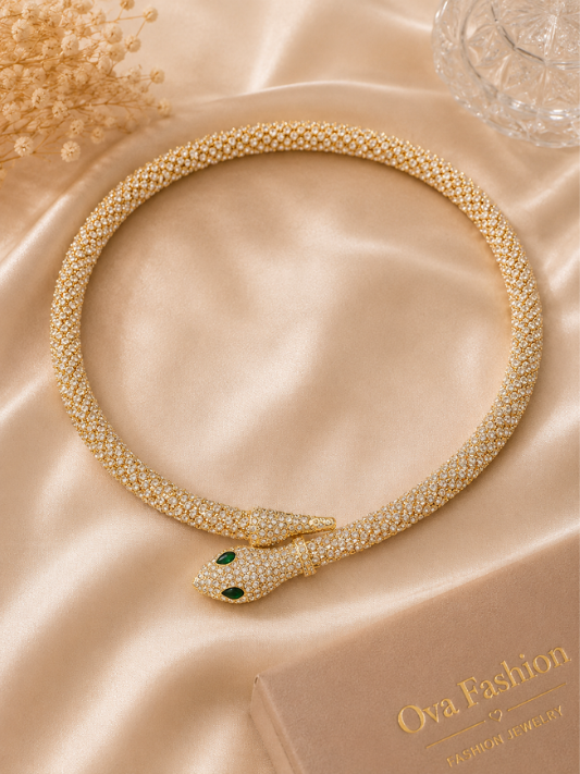 Crystal Serpent Choker