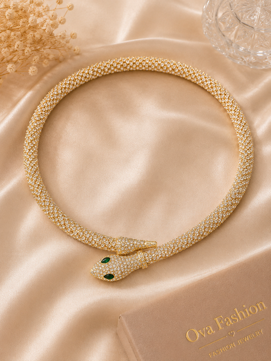 Crystal Serpent Choker