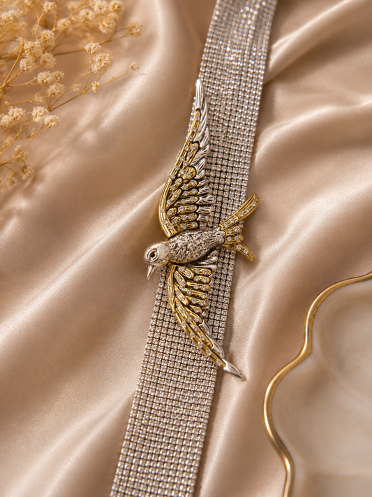Sparkling Bird Choker